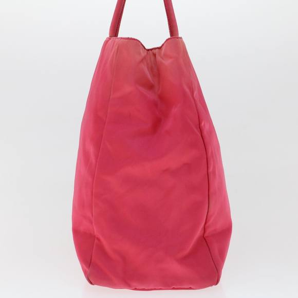 PRADA Hand Bag Nylon Pink Auth 45819 - Picture 3 of 16